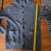 J.Crew Blue Button Down Heavy Sweater Size Medium