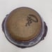 Pottery Handmade Ceramic Candy Dish Bowl Serving Multi Color Signed Pike