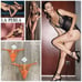 LA PERLA LACE THONG FLORAL LACE THONG ORANGE L