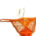 LA PERLA LACE THONG FLORAL LACE THONG ORANGE L