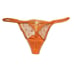 LA PERLA LACE THONG FLORAL LACE THONG ORANGE L