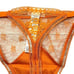 LA PERLA LACE THONG FLORAL LACE THONG ORANGE L