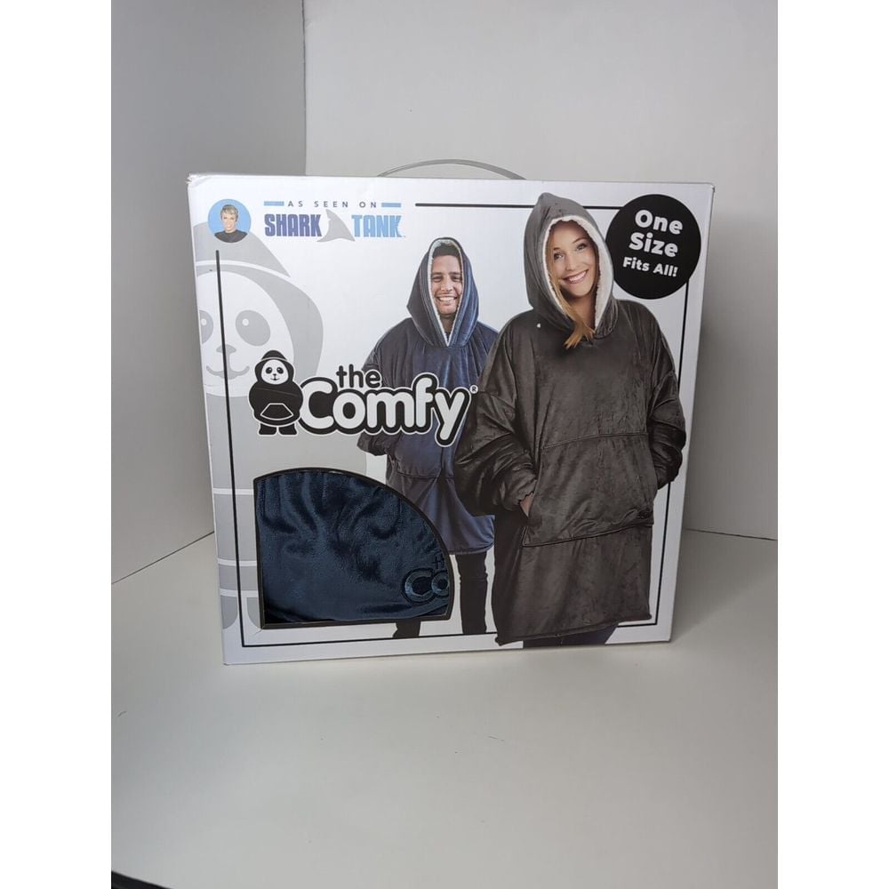 The Comfy Wearable Sherpa Blanket Sweatshirt Hoodie Oversized Long Sleeve Unisex