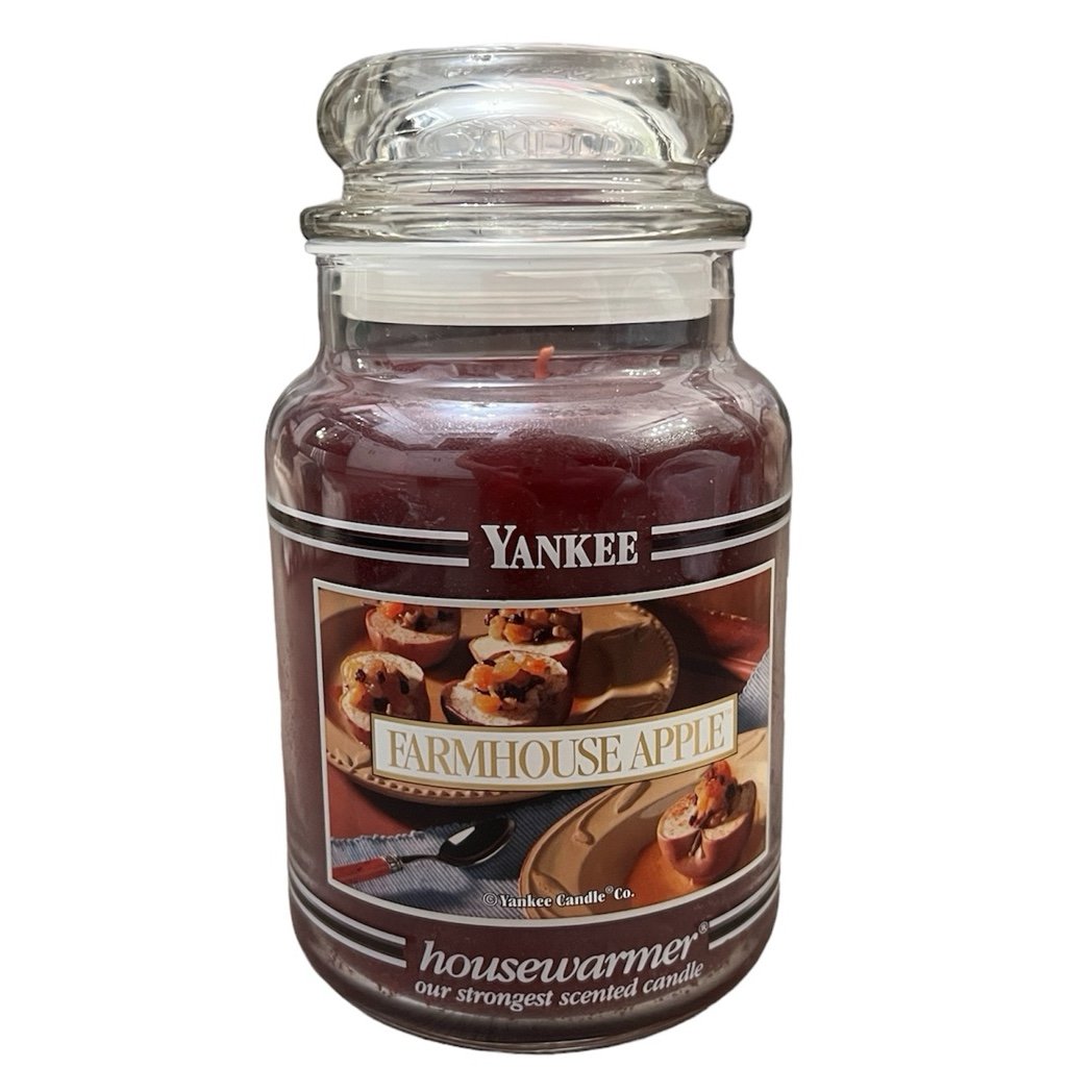 NOS Vtg Yankee Candle Retired Scent Farmhouse Apple