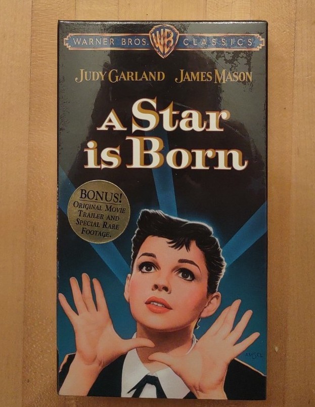 A Star is Born VHS - 2 Tape Set - Judy Garland 1954 - Warner Bros. - Brand New