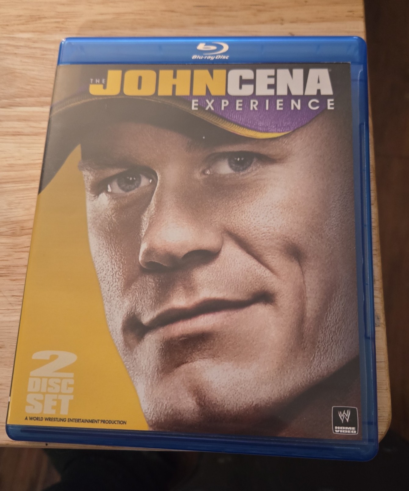 WWE John Experience 2 DISC Blu-ray Set Like New OOP