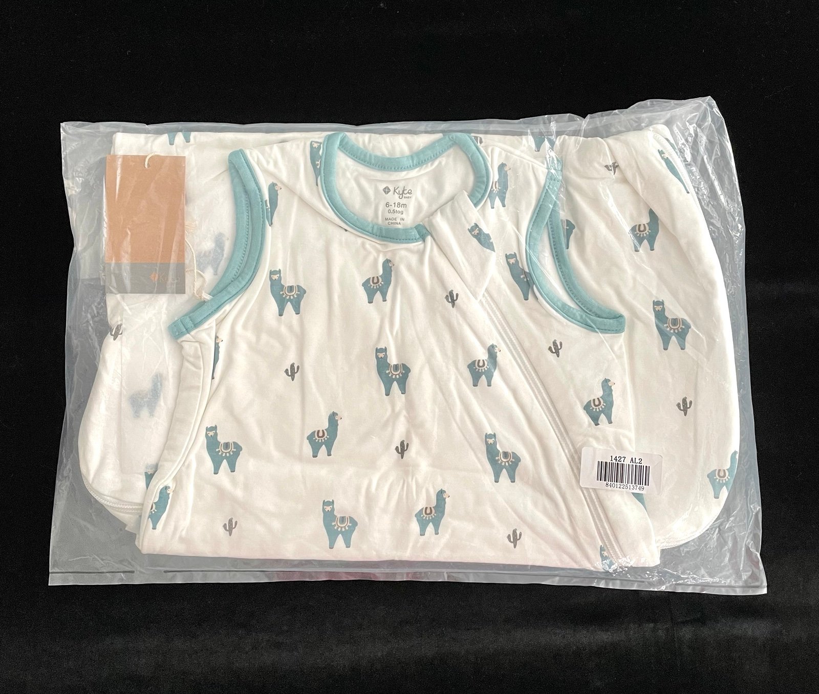 Kyte Baby Alpaca Sleep Bag Sack 6-18M NWT