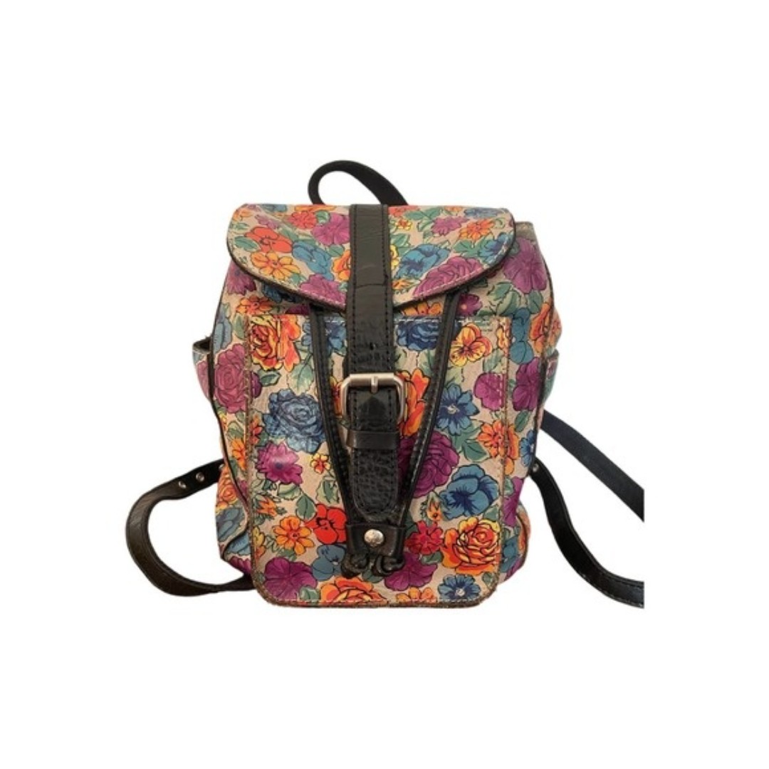 PATRICIA NASH Spanish Villa Aberdeen Small Leather Backpack