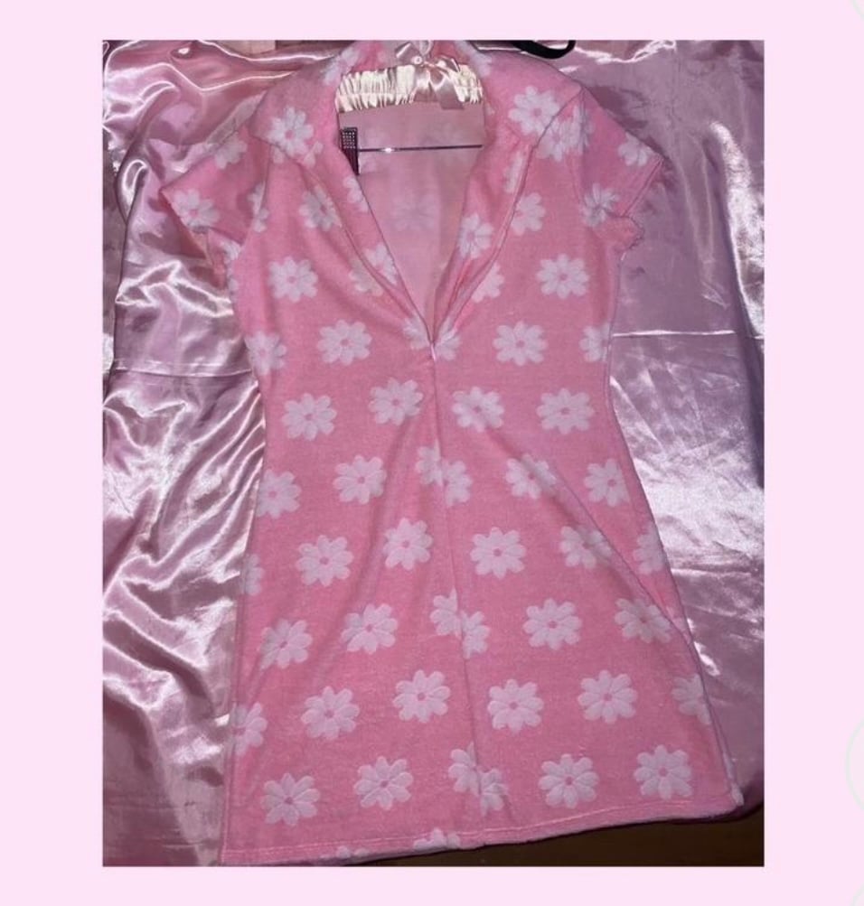 Pink Barbie beach dress