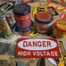 Sign/cans Lot