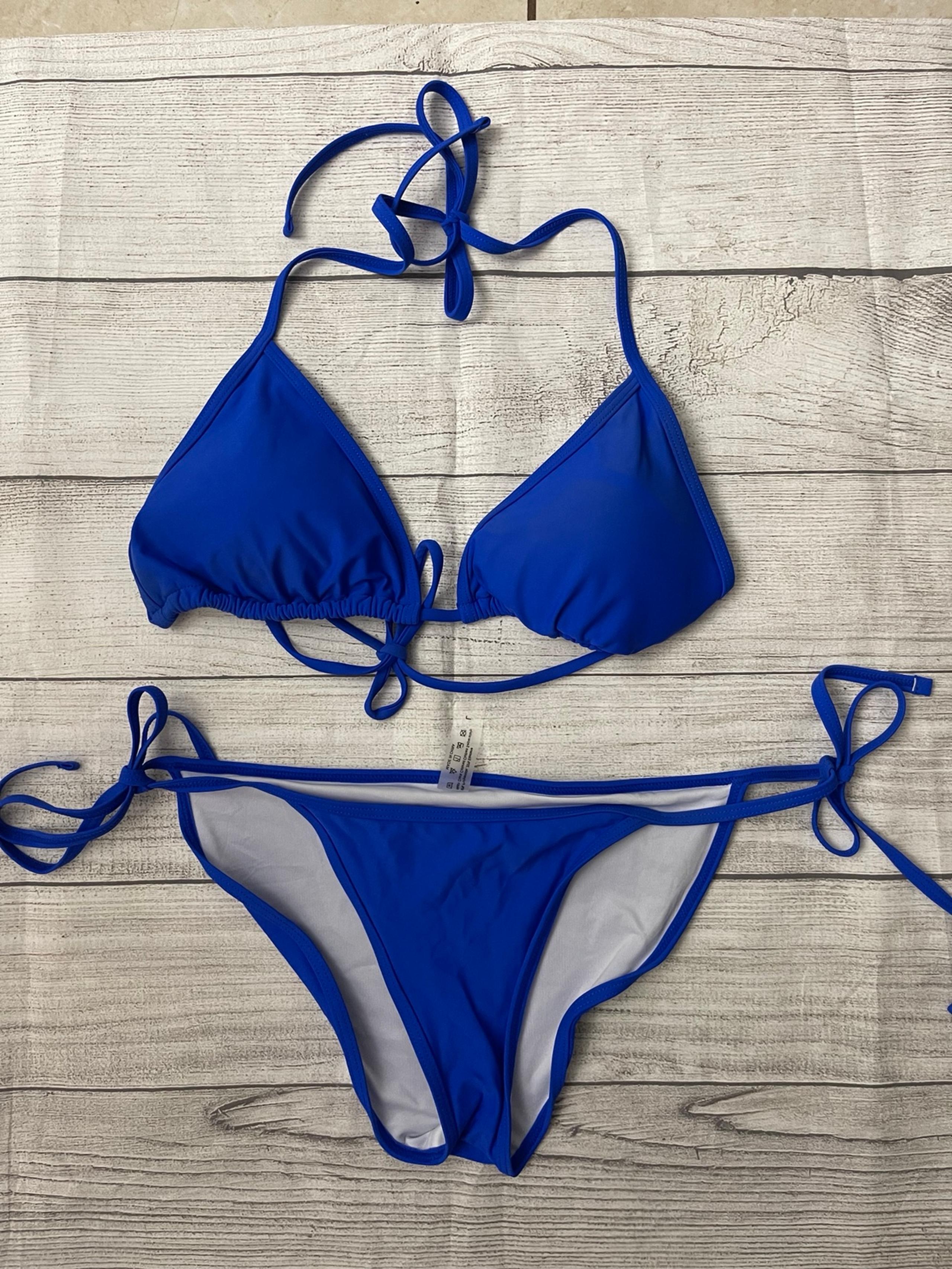 NWOT Blue Bikini (large)