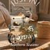 Spring Vignette Metal & Wicker Chair Home Decor