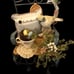 Spring Vignette Metal & Wicker Chair Home Decor