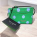 Kate Spade Morgan Sunshine Green Polka Dot Coin Card Case Wallet Wristlet NWT