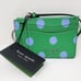 Kate Spade Morgan Sunshine Green Polka Dot Coin Card Case Wallet Wristlet NWT
