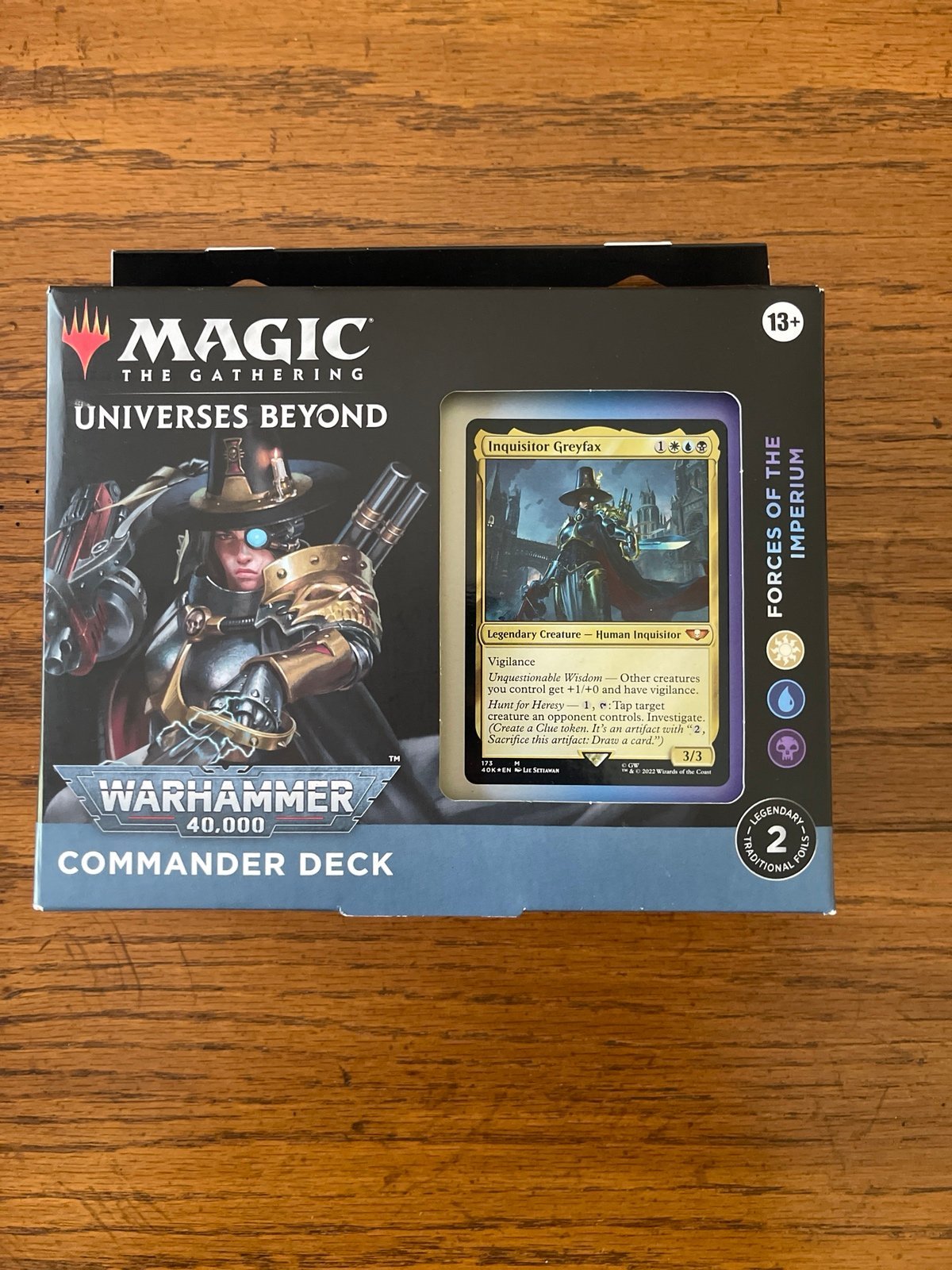 Magic: The Gathering Universes Beyond: Warhammer 40,000 Commander Deck – Forces