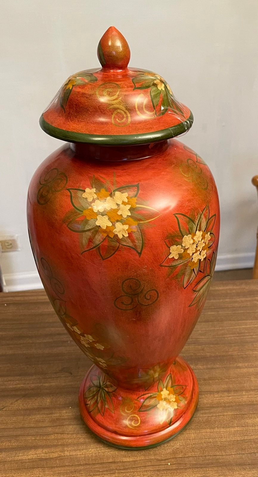 Cinnabar Vase