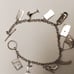 Rare 925 Sterling Silver Women's Dreams Charmed Bracelet