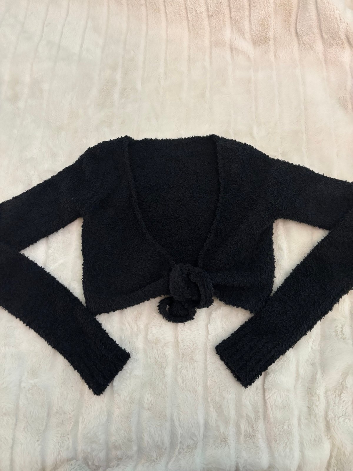 SKIMS Cozy Knit Wrap Top
