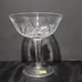 Vintage Pasco Germany Beautiful Pattern Champagne Glasses Hexagonal Stem