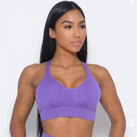 Purple bombshell Sportswear sports bra