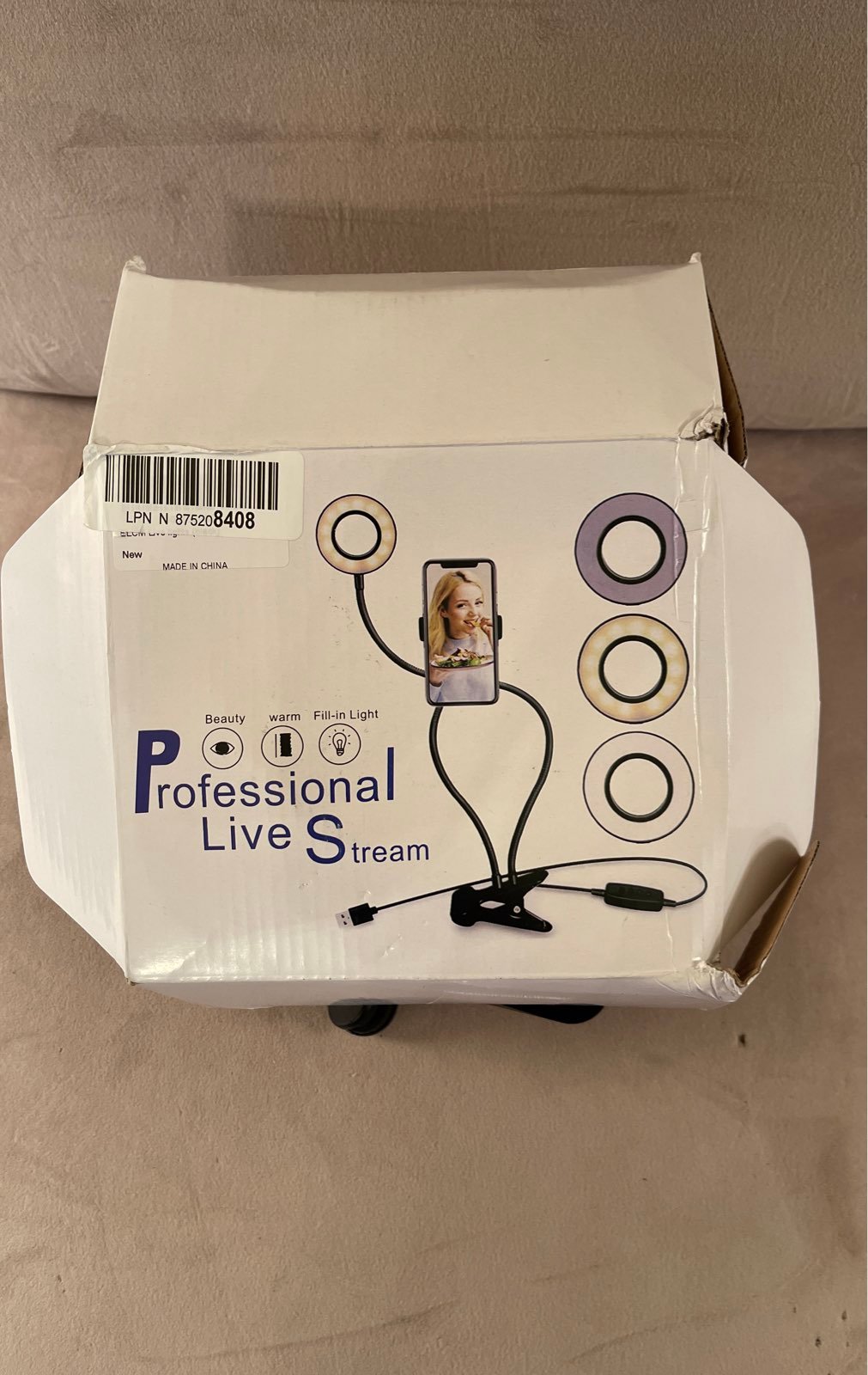 Professional live stream
