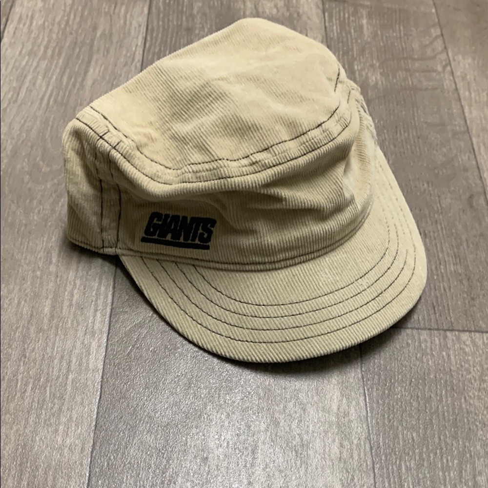 Vintage New Era New York Giants NFL Corduroy Adjustable Cap Hat
