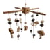 Brand New Boho Starry Night Handmade Baby Crib Mobile Decor - Unisex Baby Wooden
