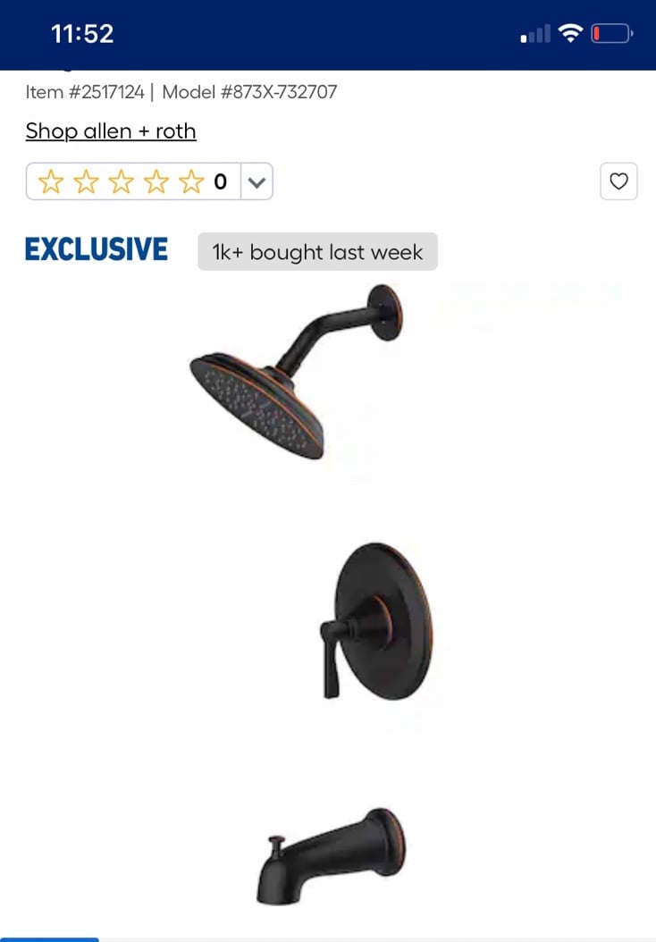 Shower faucet