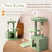TSCOMON Cute Cat Tree Kitten Cat Tower for Indoor Cat Condo Sisal Scratching Pos