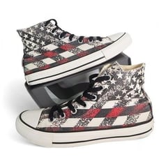 Converse Chuck Taylor All Star Hi Canvas Star / Stripes 147063F Women's 8