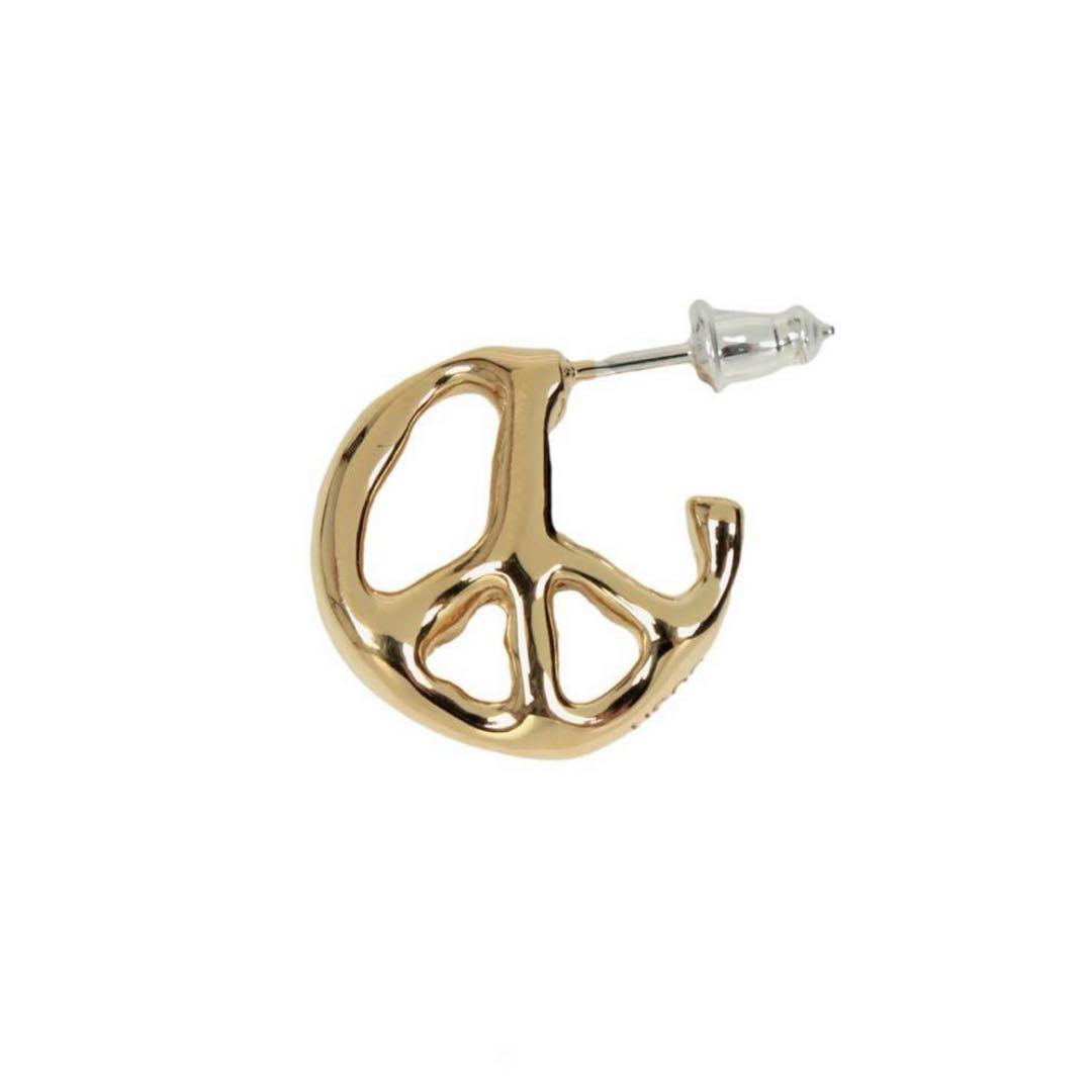 【大放出セール】 AMBUSH】PEACE EARRING / GOLD Earrings アクセサリー