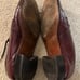 BALLY Men’s Leather Burgundy Red Oxfords Dress Shoes sz 8.5 Vtg Italy Suiss