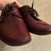 BALLY Men’s Leather Burgundy Red Oxfords Dress Shoes sz 8.5 Vtg Italy Suiss