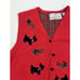 Marisa Christina Christmas Red Scottie Scotty Dog Sweater Vest- Medium Yorkie