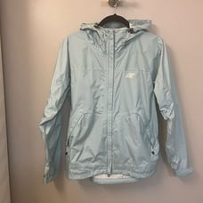 Eastern Mountain Sports Women Mint Rain Jacket Sz S