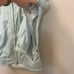 Eastern Mountain Sports Women Mint Rain Jacket Sz S