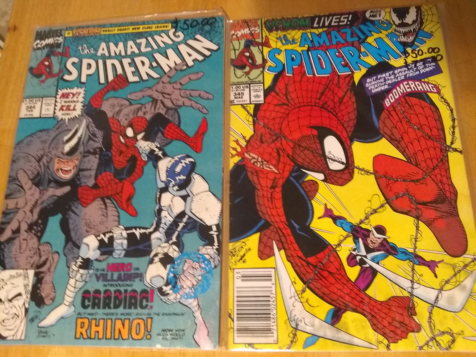 The amazing Spiderman lot of 2