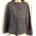 Eileen Fisher Grey Mohair Blend Cropped Knit Cardigan/Jacket -orig 260.