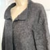 Eileen Fisher Grey Mohair Blend Cropped Knit Cardigan/Jacket -orig 260.