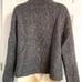 Eileen Fisher Grey Mohair Blend Cropped Knit Cardigan/Jacket -orig 260.