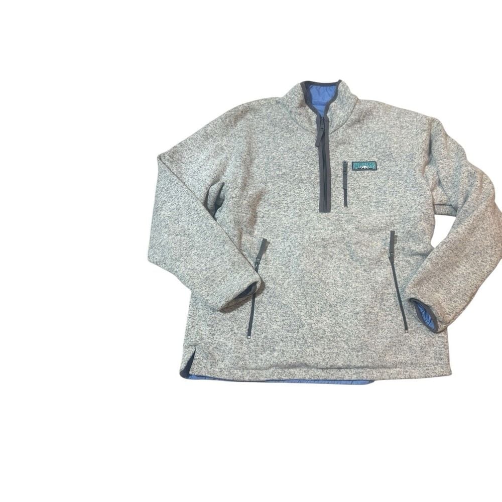 Lauren James Reversible Womens Windbreaker Fleece Jacket Size Large
