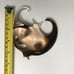 Vintage Paperweight Tropical Fish V. Nason & C. Murano Clear Brown Glass