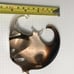 Vintage Paperweight Tropical Fish V. Nason & C. Murano Clear Brown Glass