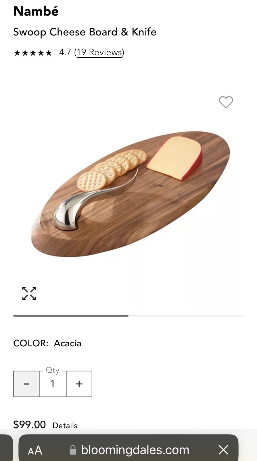 NAMBE Cheese Tray