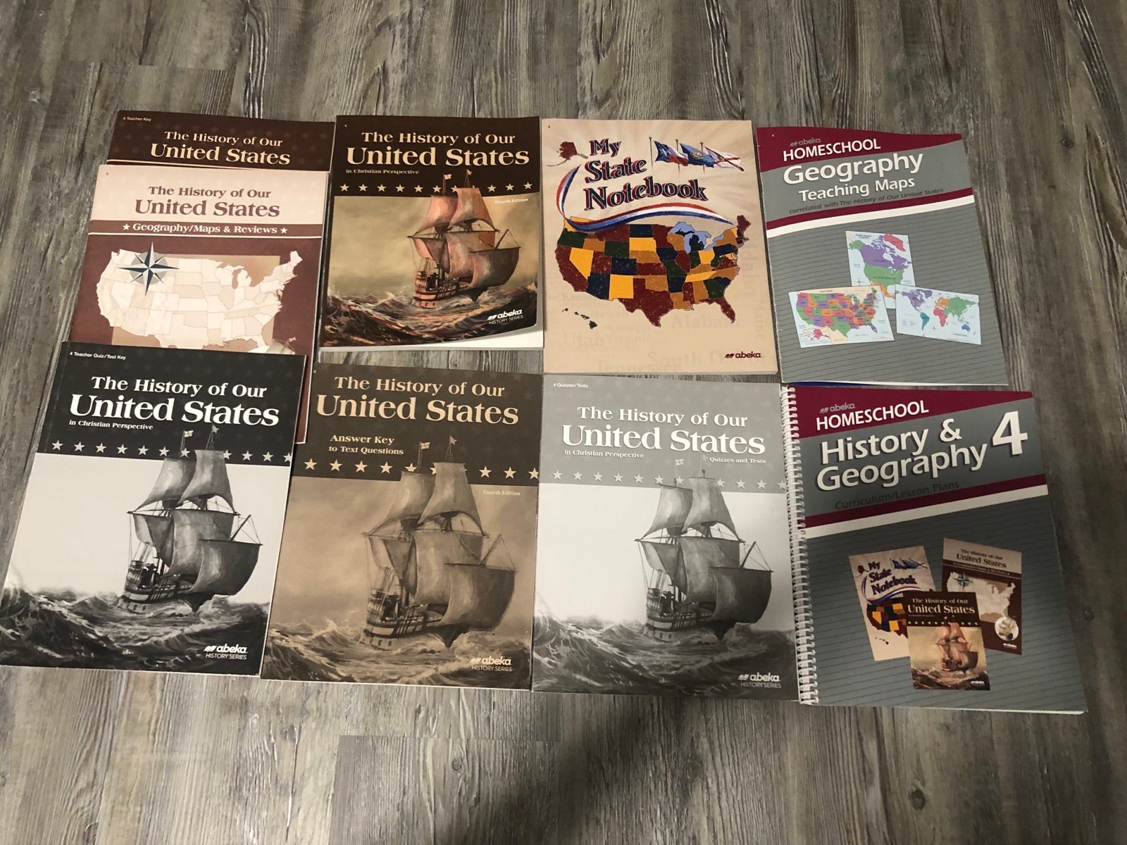 Abeka Grade 4 History Complete Set