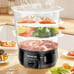 Electric Food Steamer for Cooking, 3 Tiers Vegetable Steamer Brand New