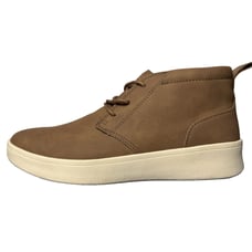 IZOD Palmer Mens Size 8 Lace Up Chukka Boot Shoes Brown Memory Foam