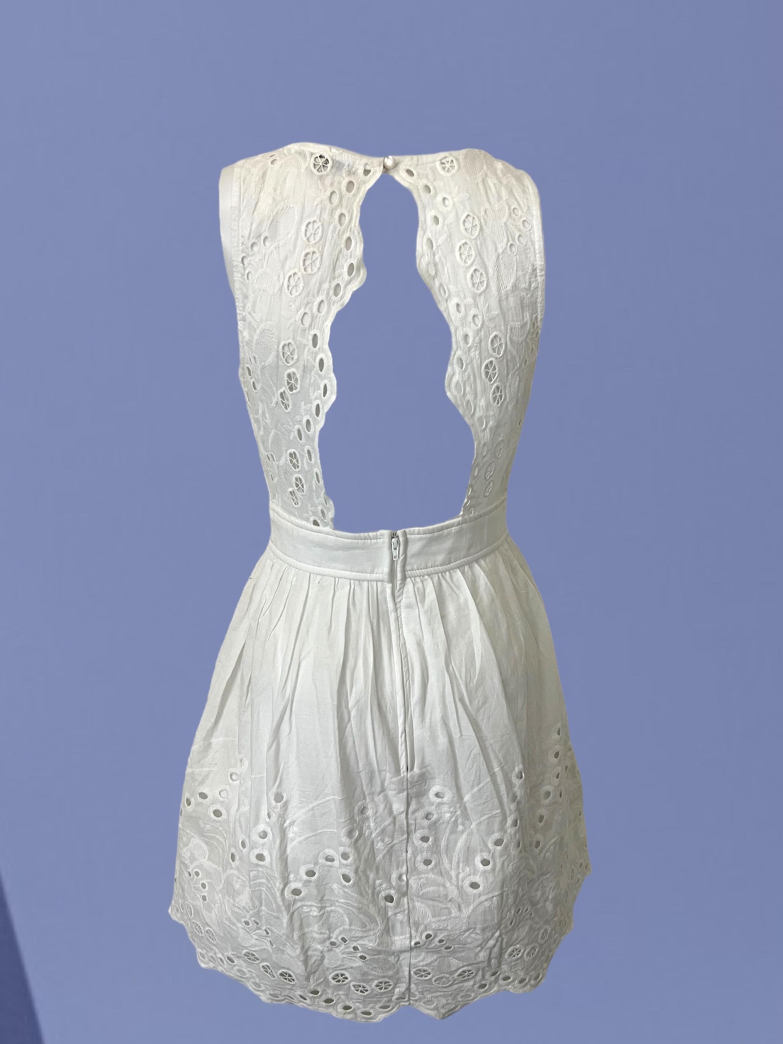 Open back dress