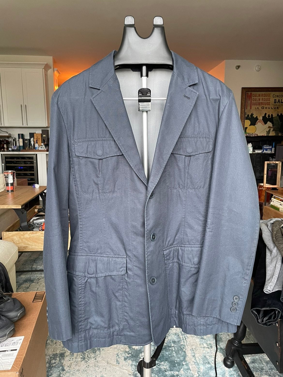 Men’s Calvin Klein 100% Cotton Sport Blazer